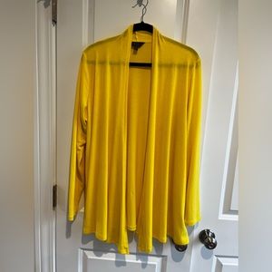 Yellow Sweater Cardigan
